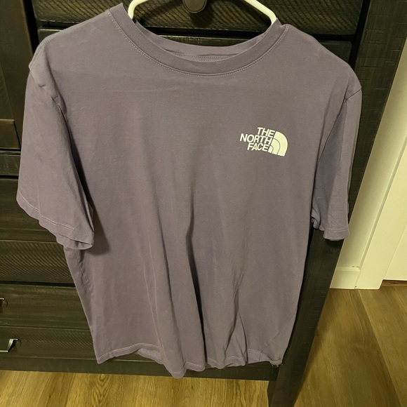 North face logo shirt, Purple, Large - Picture 1 of 2
